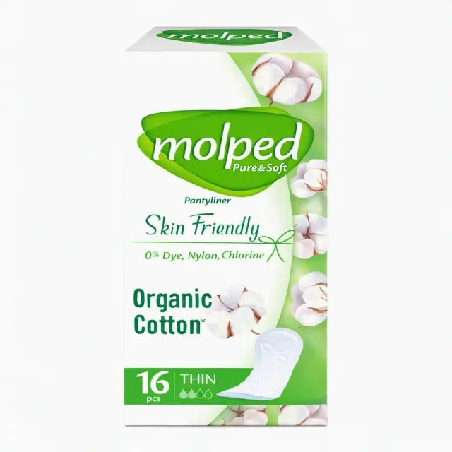 Molped Pure & Soft Panty Liners 16X24